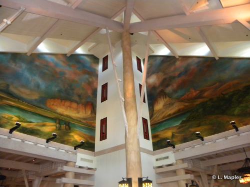 Artist Pointe Ceiling Mural Center