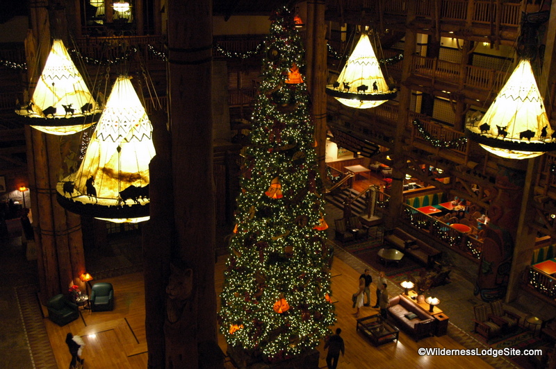 Wilderness Lodge Christmas Tree