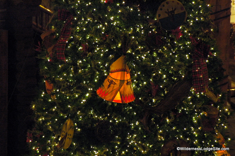 Wilderness Lodge Christmas Decorations