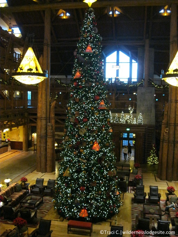 2015 Wilderness Lodge Christmas tree