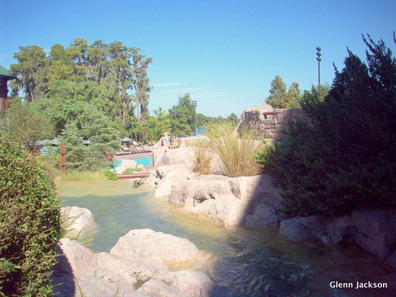 Landscaping at the Wilderness Lodge