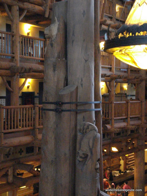 Support Column Carvings