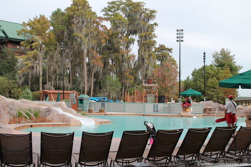Possible "splash zone" at the Wilderness Lodge pool!
